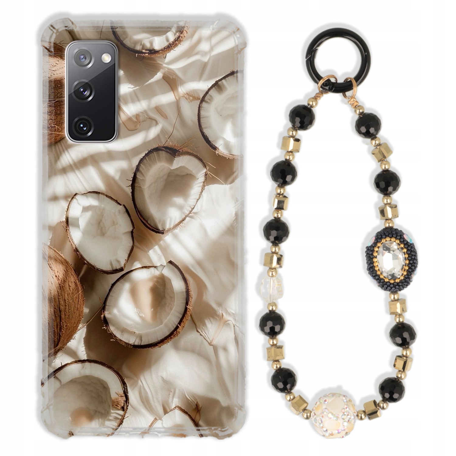 Pouzdro Pro Samsung S20 Lite Antishock Zirkony Černozlaté|odolné|pevné