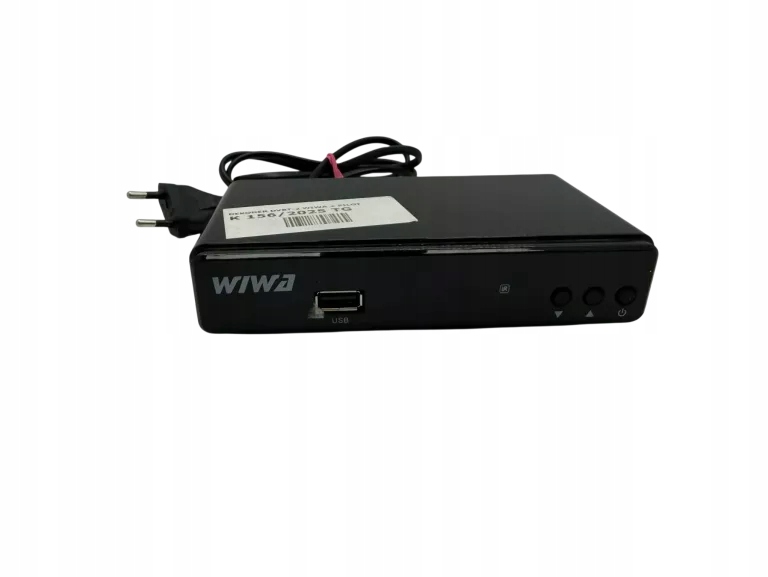 Tuner DVB-T2 Wiwa H.265 LITE BEZ PILOTA 100% OK }zL