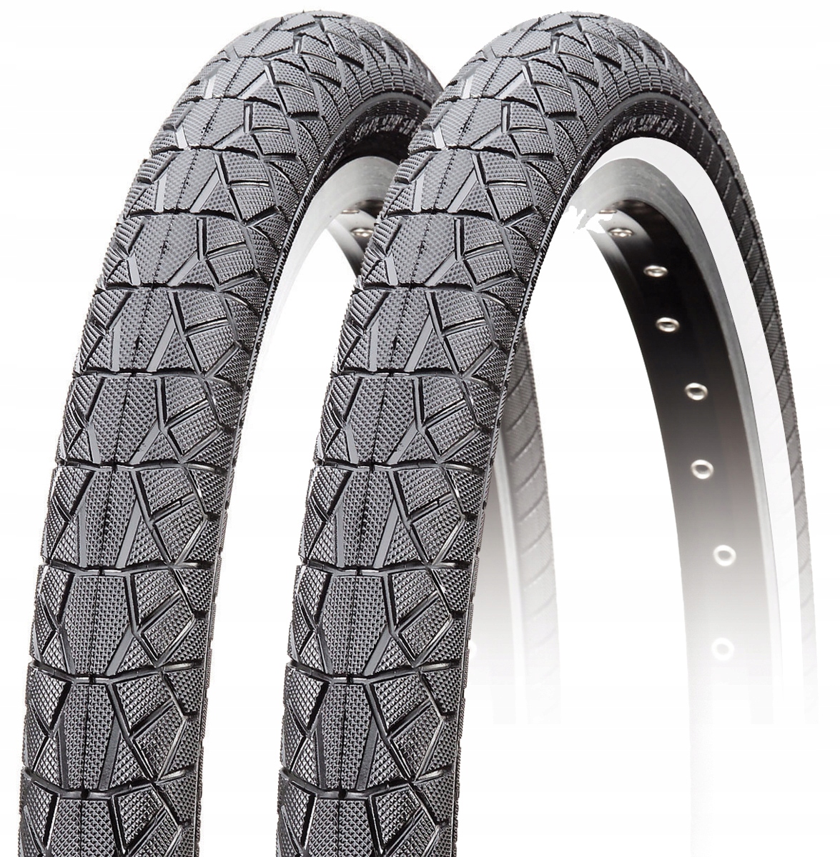 

Opona Cst 26x2.4 c1381 miejska czarna