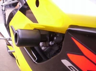 Padacie Protektory Classic Rg Racing Suzuki GSXR1000 05-06 Čierne