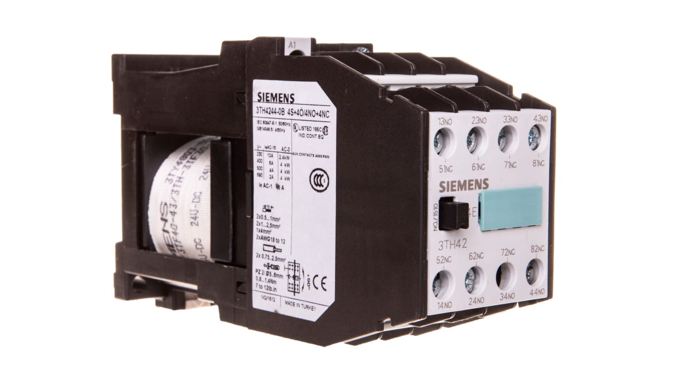 Stykač 6A 4Z 4R 24V DC 3TH4244-0BB4 Siemens