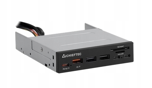 Chieftec CRD-908H panel 3,5'' hub USB czytnik kart Producent Chieftec