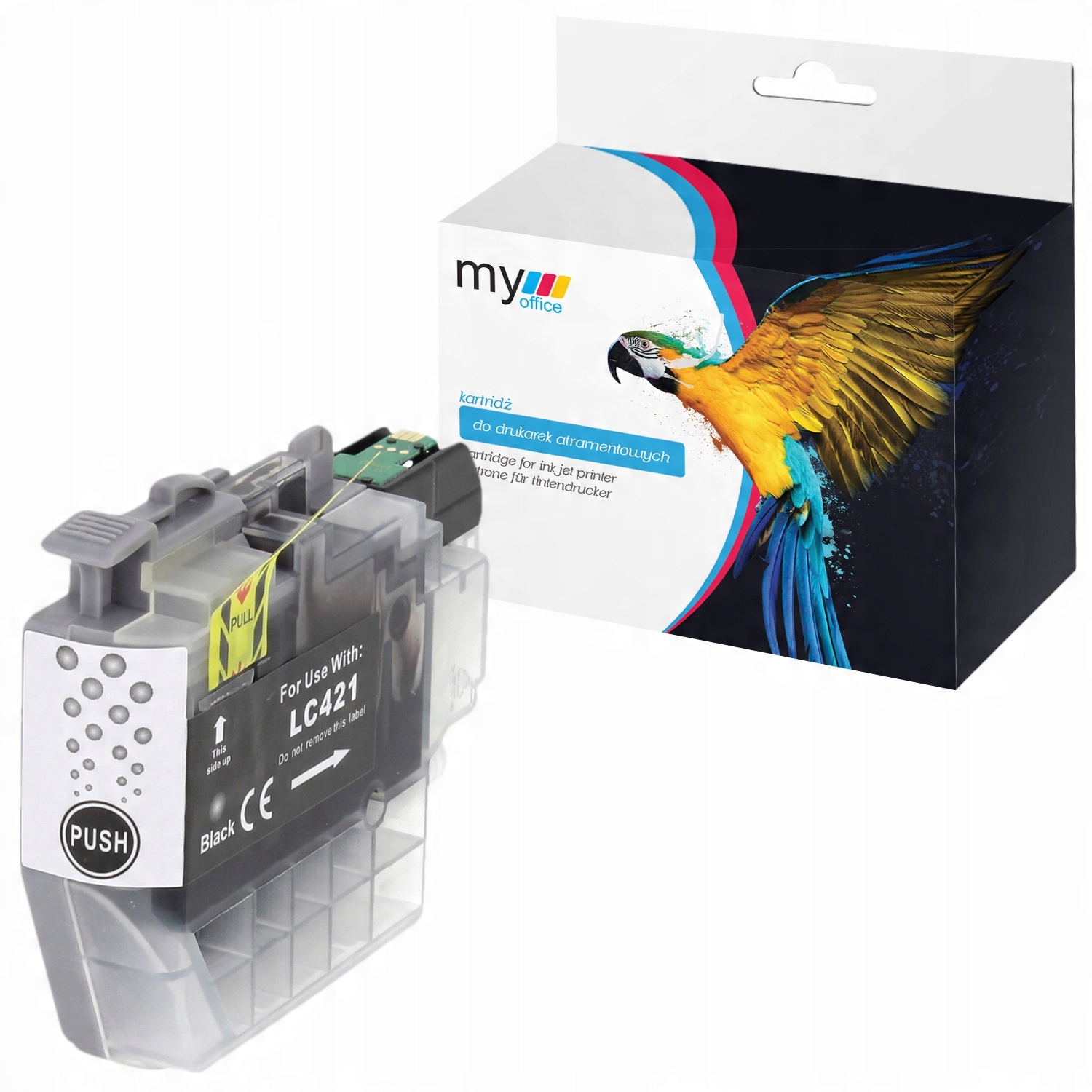 

Tusz do Brother LC421 DCP-J1050DW J1140DW J1800 Bk