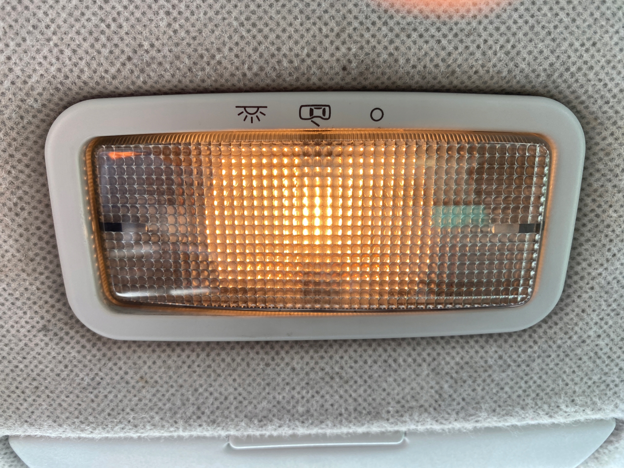 VW Lupo 3L 98-05 OSWIETLENIE SUFITOWE light inner cabs