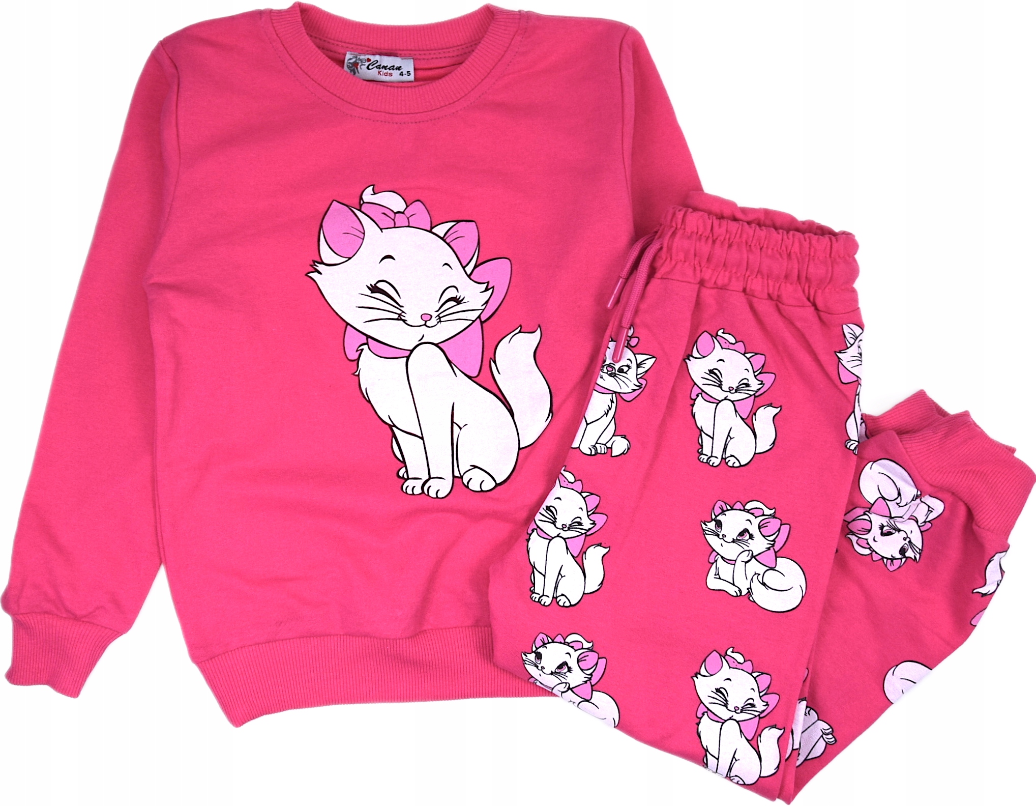 

Dres Komplet Dla Dziewczynki Bluza Spodnie 110/116