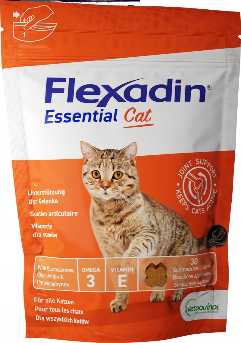 Levně Flexadin Cat 30 soust pro kočky – podpora kloubů