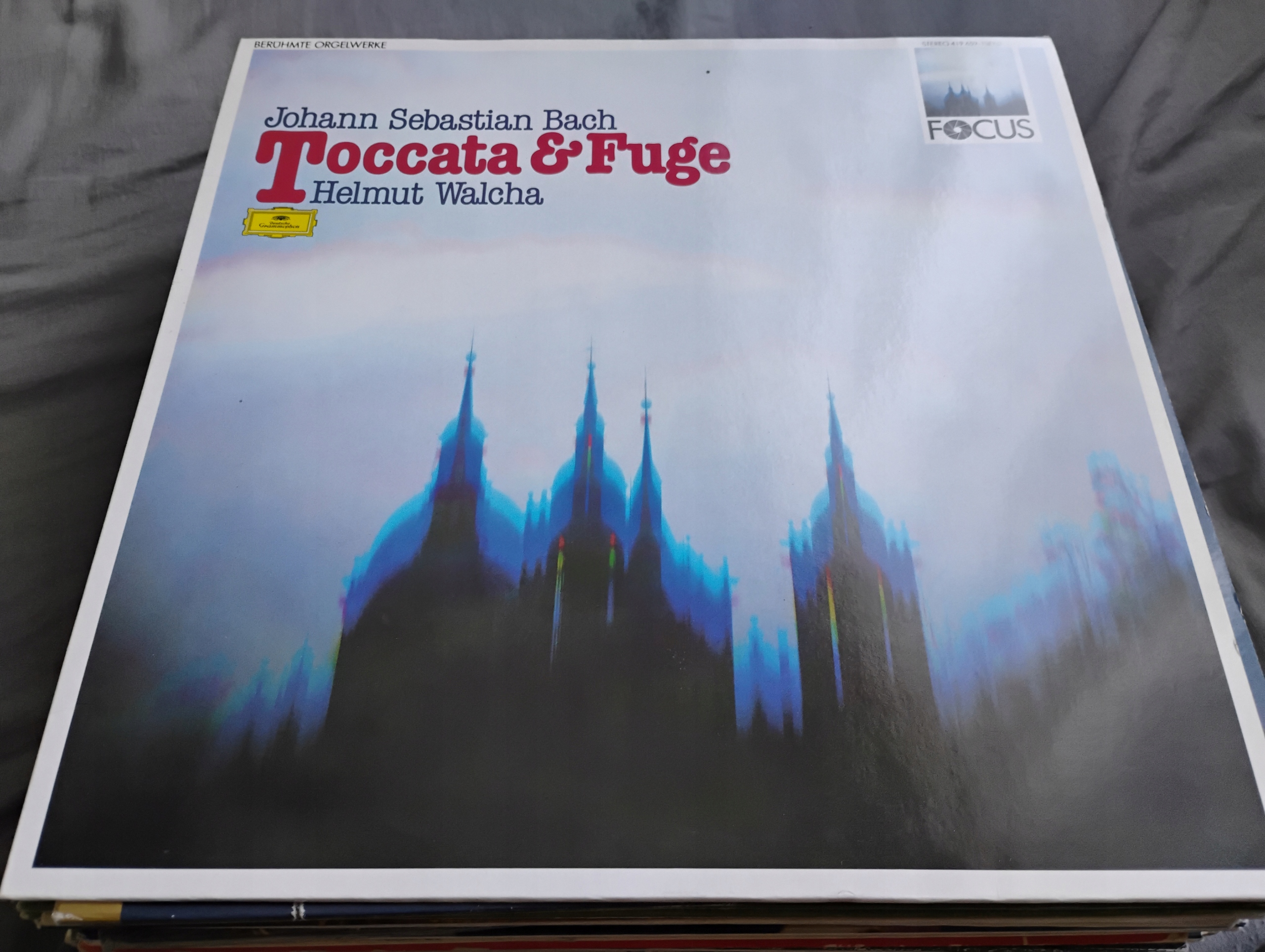 J・S・バッハ　 Toccata & Fuge LP J・S・バッハ Toccata & Fuge LP J・S・バッハ Toccata & Fuge LP J・S・