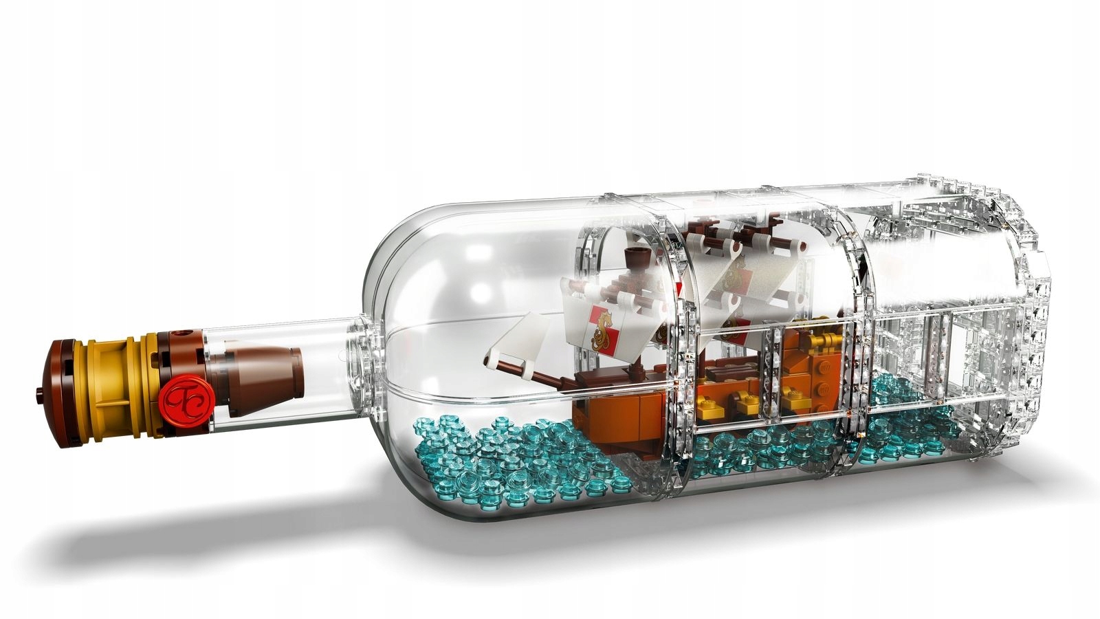 KLOCKI LEGO IDEAS 92177 STATEK W BUTELCE Wiek dziecka 12 lat +