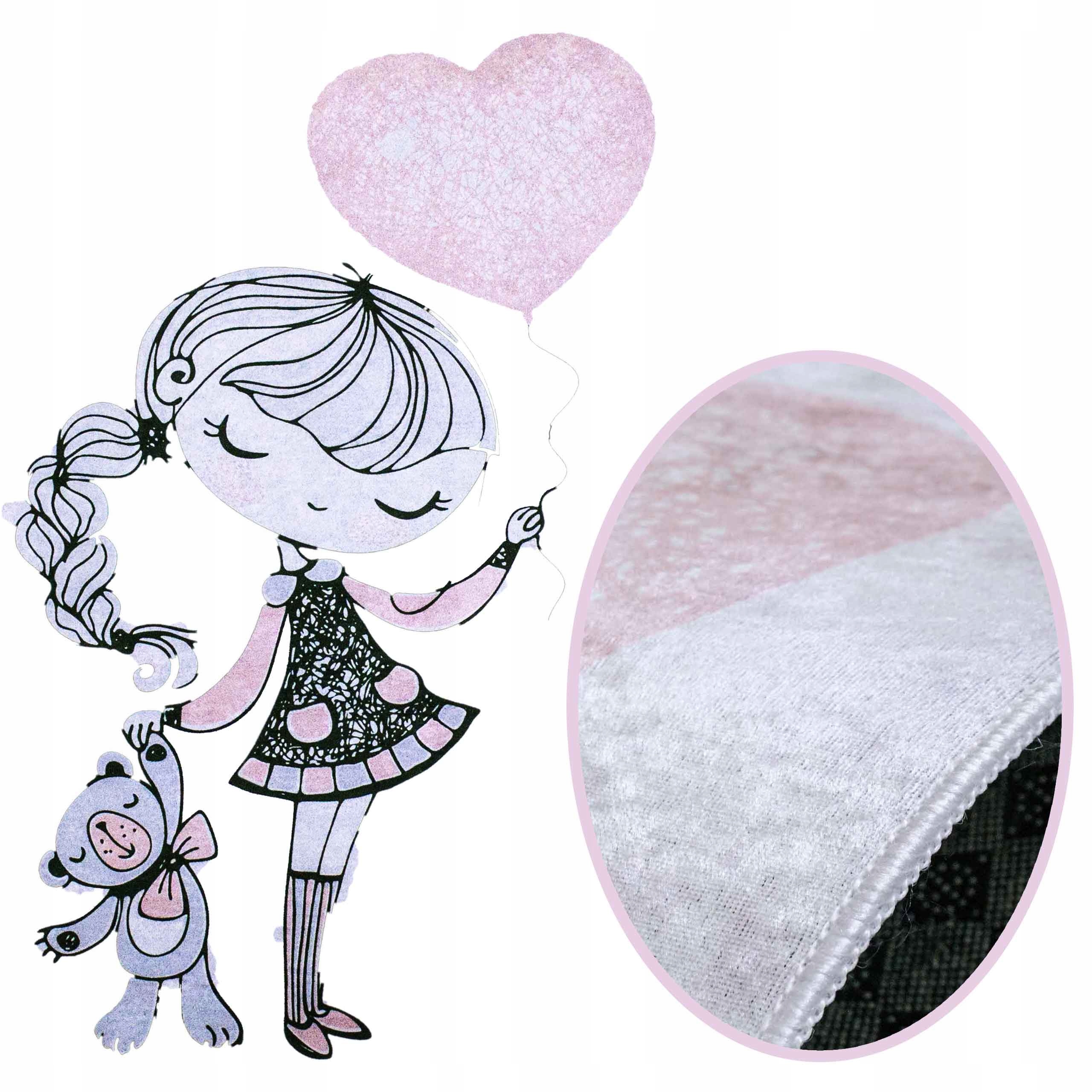 

Dywan Antypoślizgowy Prania Baletnica 160x230 cm