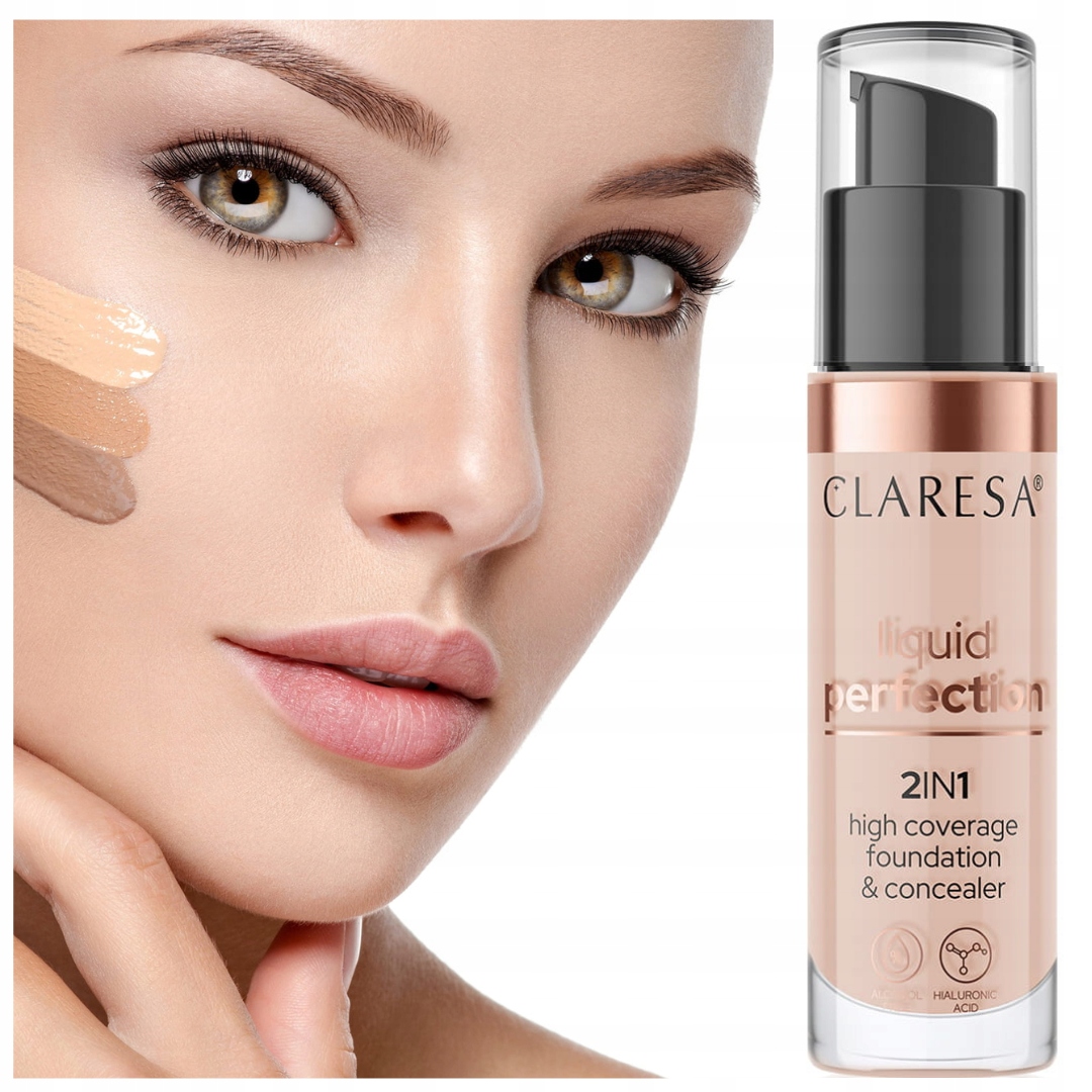 

Claresa Liquid Perfection Korektor Podkład 2w1 104