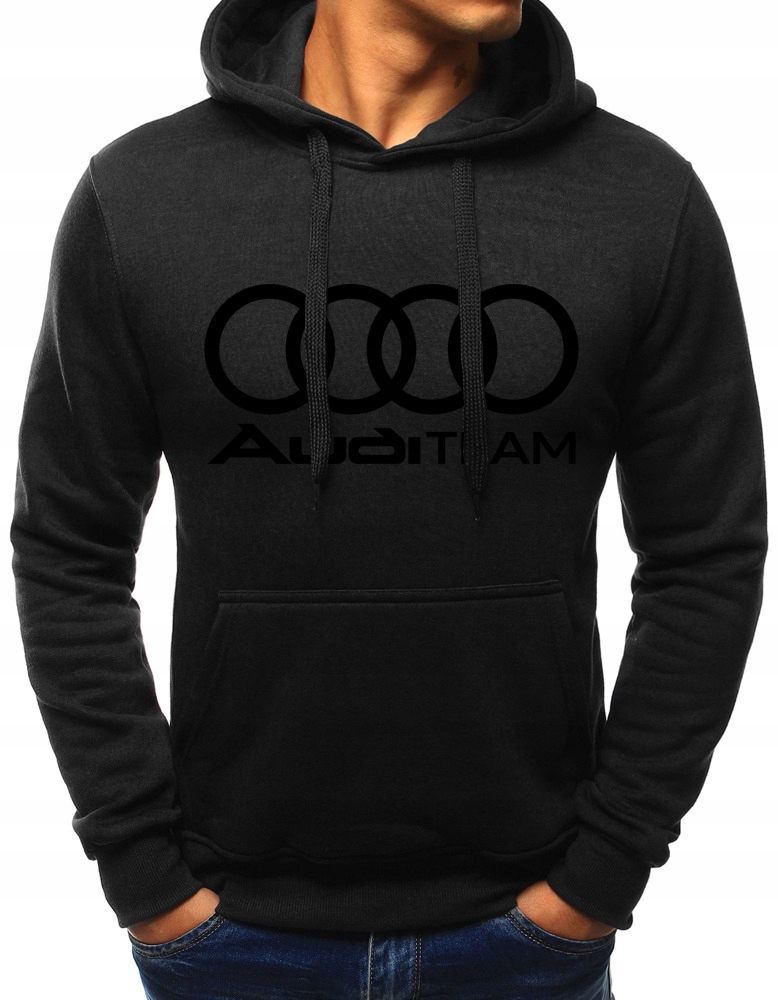 

Bluza z kapturem męska Audi Team Mega Gruba!