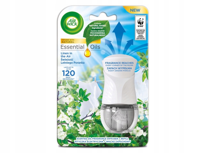 

Odświeżacz powietrza Air Wick Letni Poranek 19 ml