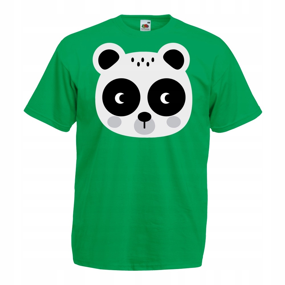 

Koszulka miś panda niedźwiadek bajka L zielona