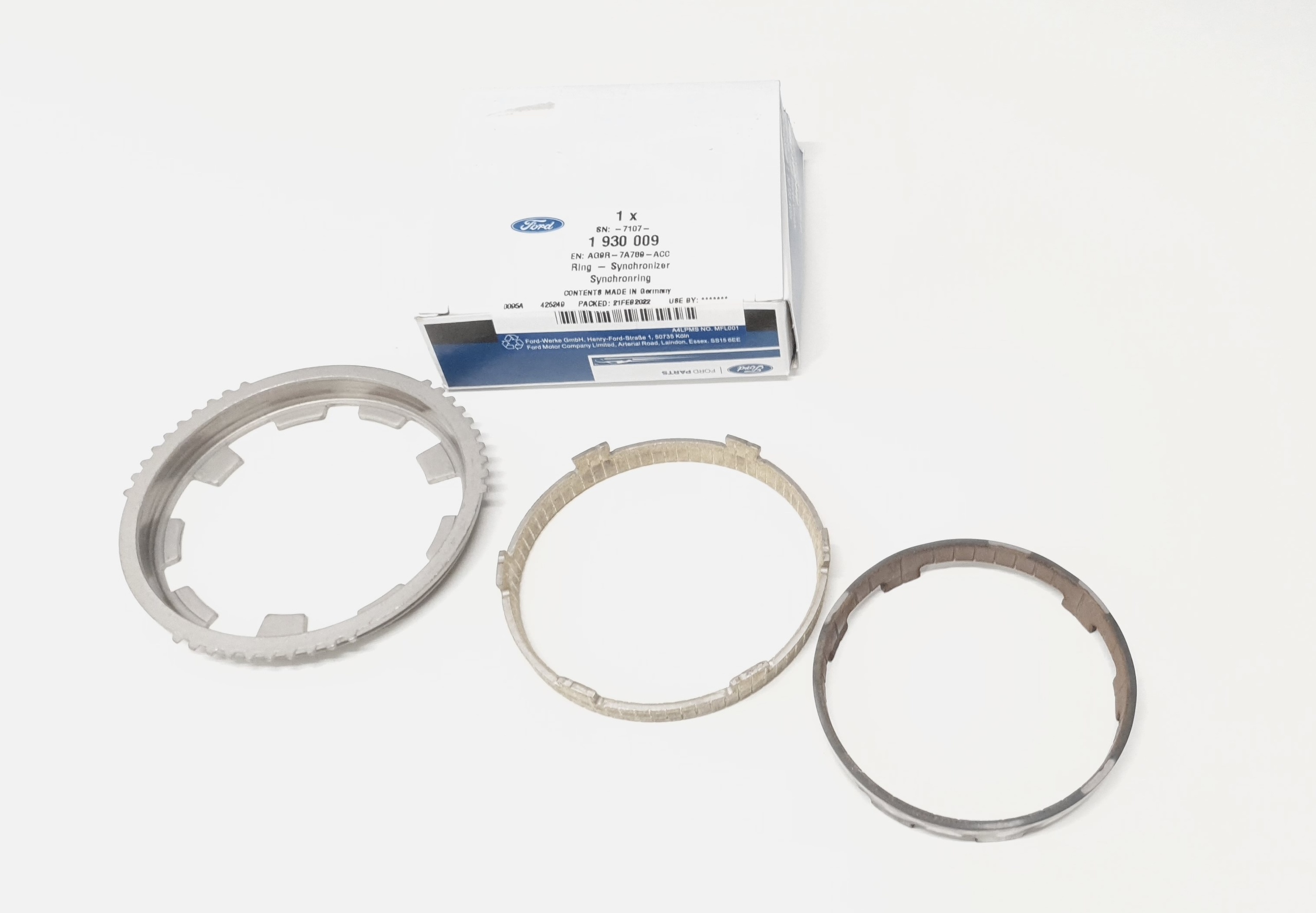 AG9R7A789ACC - Кольцо синхронизатор 1-2 передач FORD