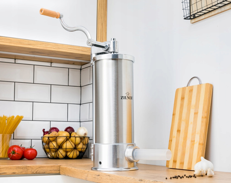 NADZIEWARKA DO KIEŁBAS 5,5kg MASZYNKA DO MIĘSA LEWAREK DO KIEŁBASY SZPRYCA EAN (GTIN) 5904507922030