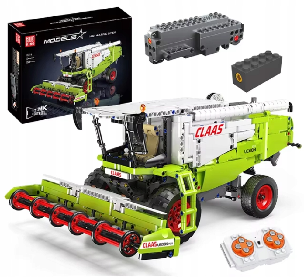 Bloki transportlīdzekļa vadāms HARVESTERS CLAAS 1265-bloki 2-dzinēju pilots 40cm.