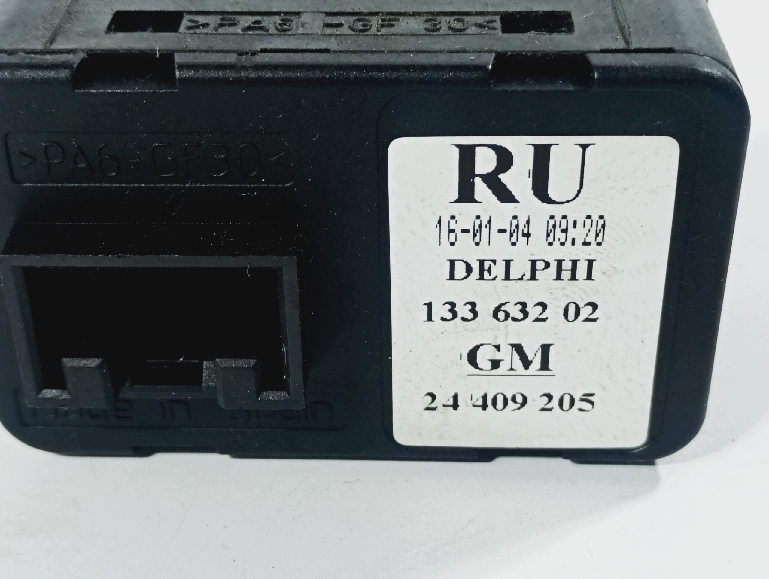 interrupteur bouton panel vitre gauche avant 13363202 Opel Meriva A 03-10