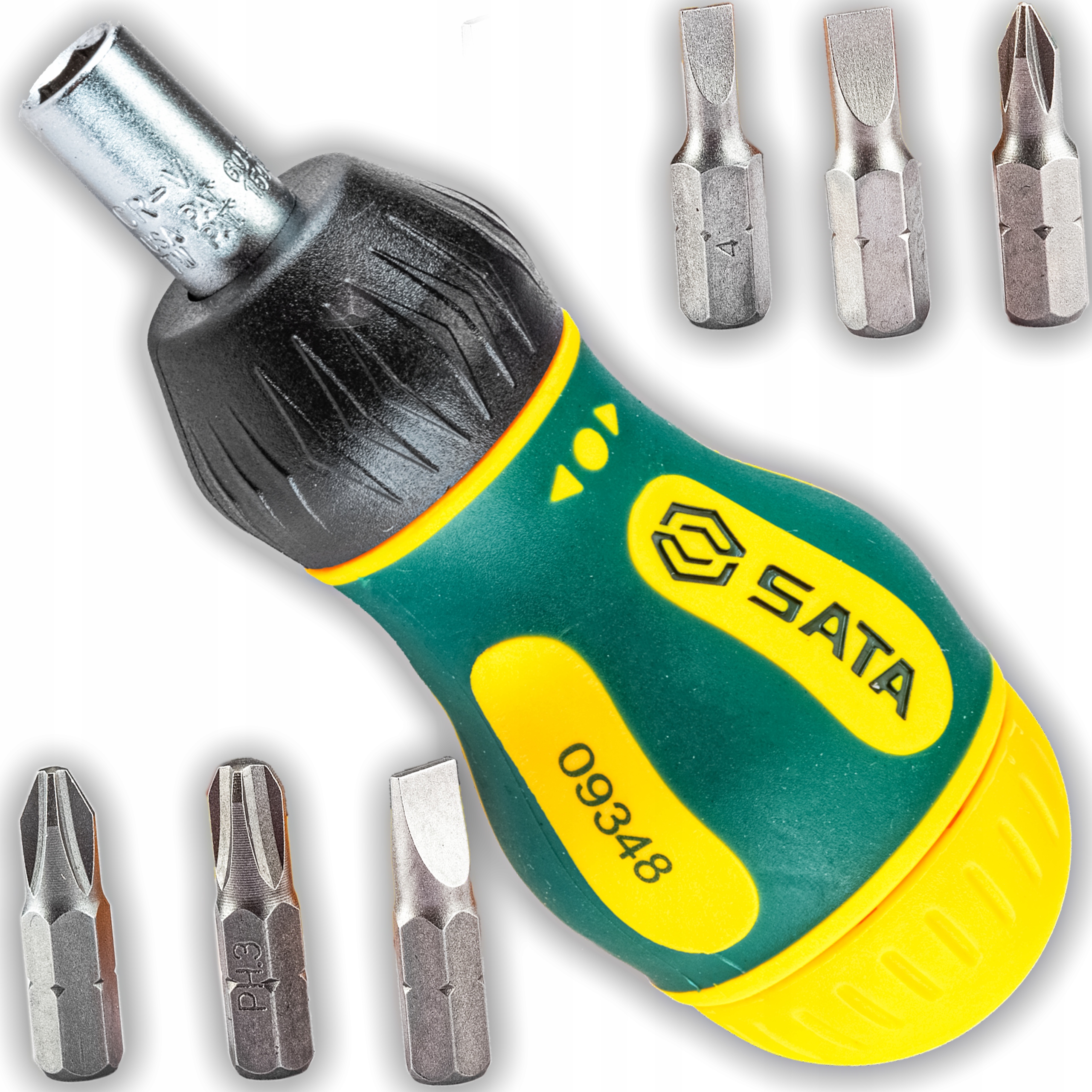 

Sata Wkrętak Grzechotka Z Końcówkami 6w1 Cr-v