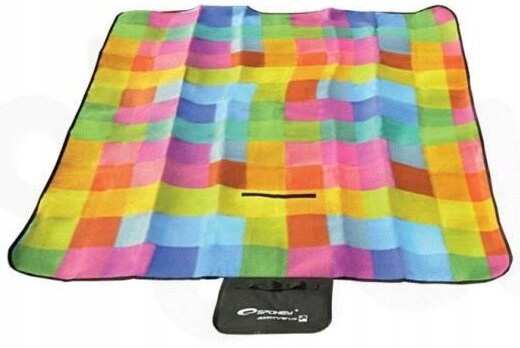 Koc piknikowy SPOKEY Picnic Colour (130 x 150 cm) Wzór krata