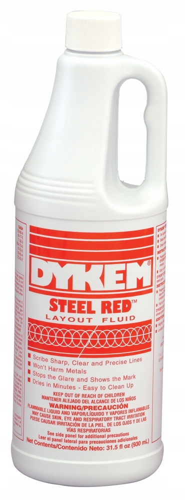 

Dykem Płyn do trasowania Steel Red (Layout) 930ml