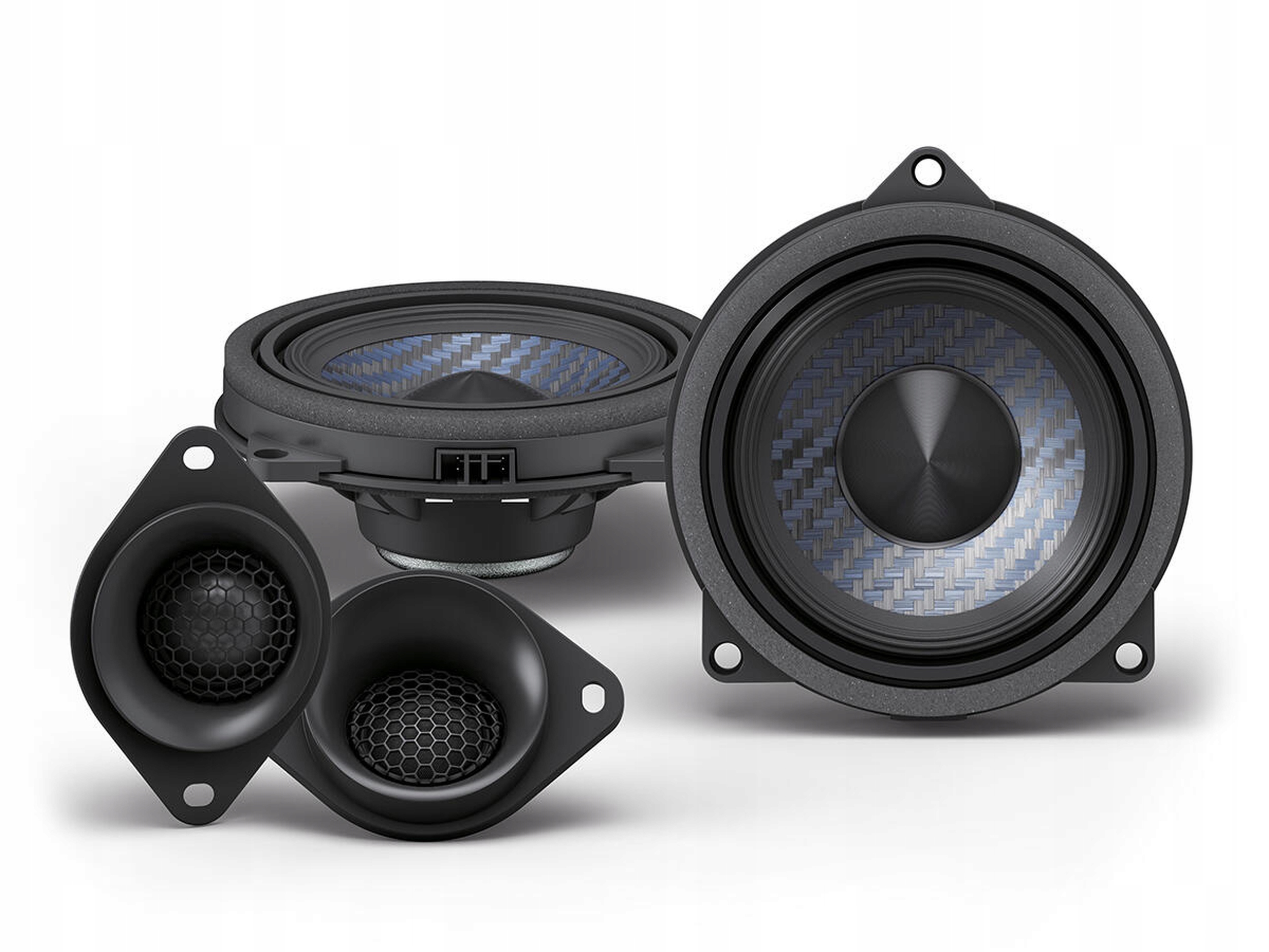 Zestaw Alpine DP2-45C-B Głośniki dwudrożne 4,5" do Bmw Plug & Play