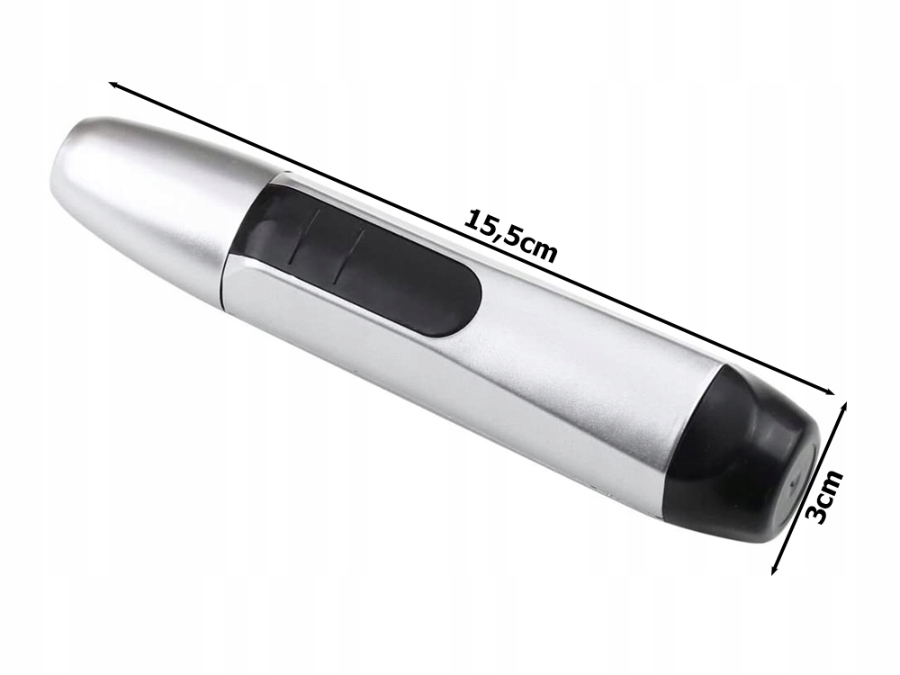 TRYMER DO NOSA UCHA USZU DEPILATOR WŁOSÓW GOLARKA Szerokość produktu 2.5 cm