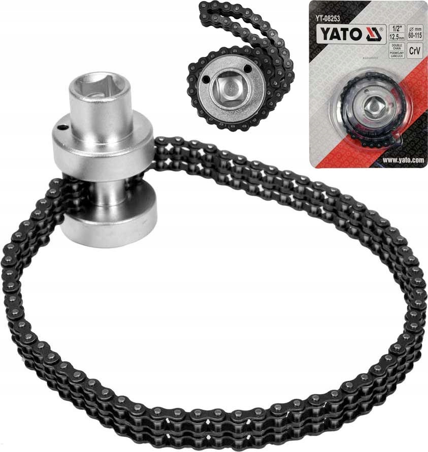 

Klucz Łańcuchowy Do Filtrów Oleju 60-115mm