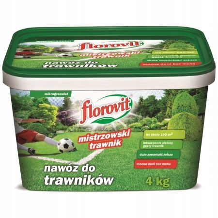 

Florovit Nawóz Mech Żelazo Do Trawnika z Mchem 4kg