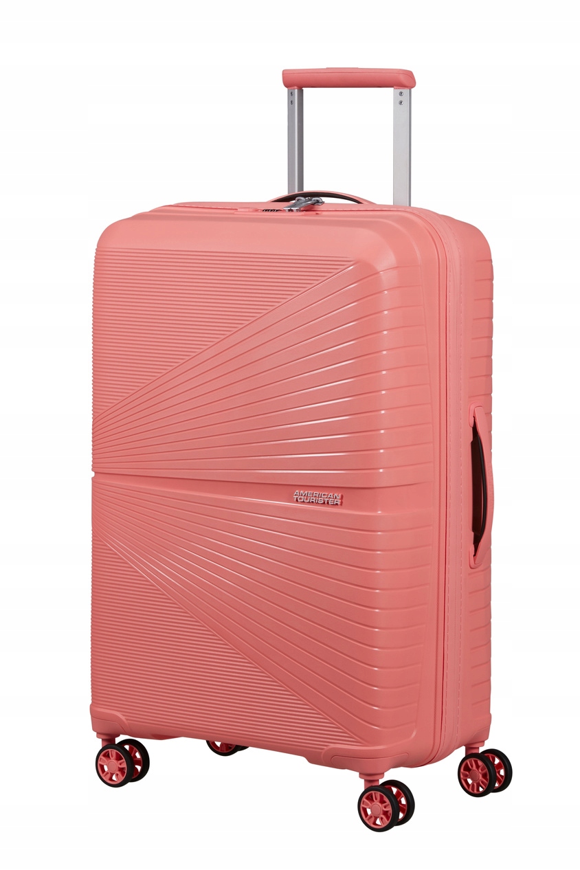Střední kufr American Tourister Airconic 67 cm červený polypropylen Tsa