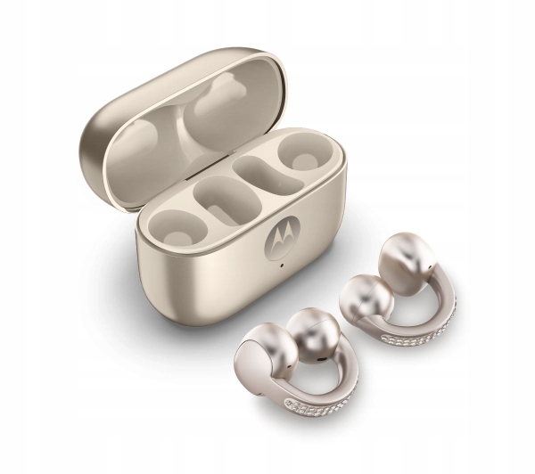 Słuchawki bezprzewodowe Motorola Moto Buds Loop Swarovski kryształki
