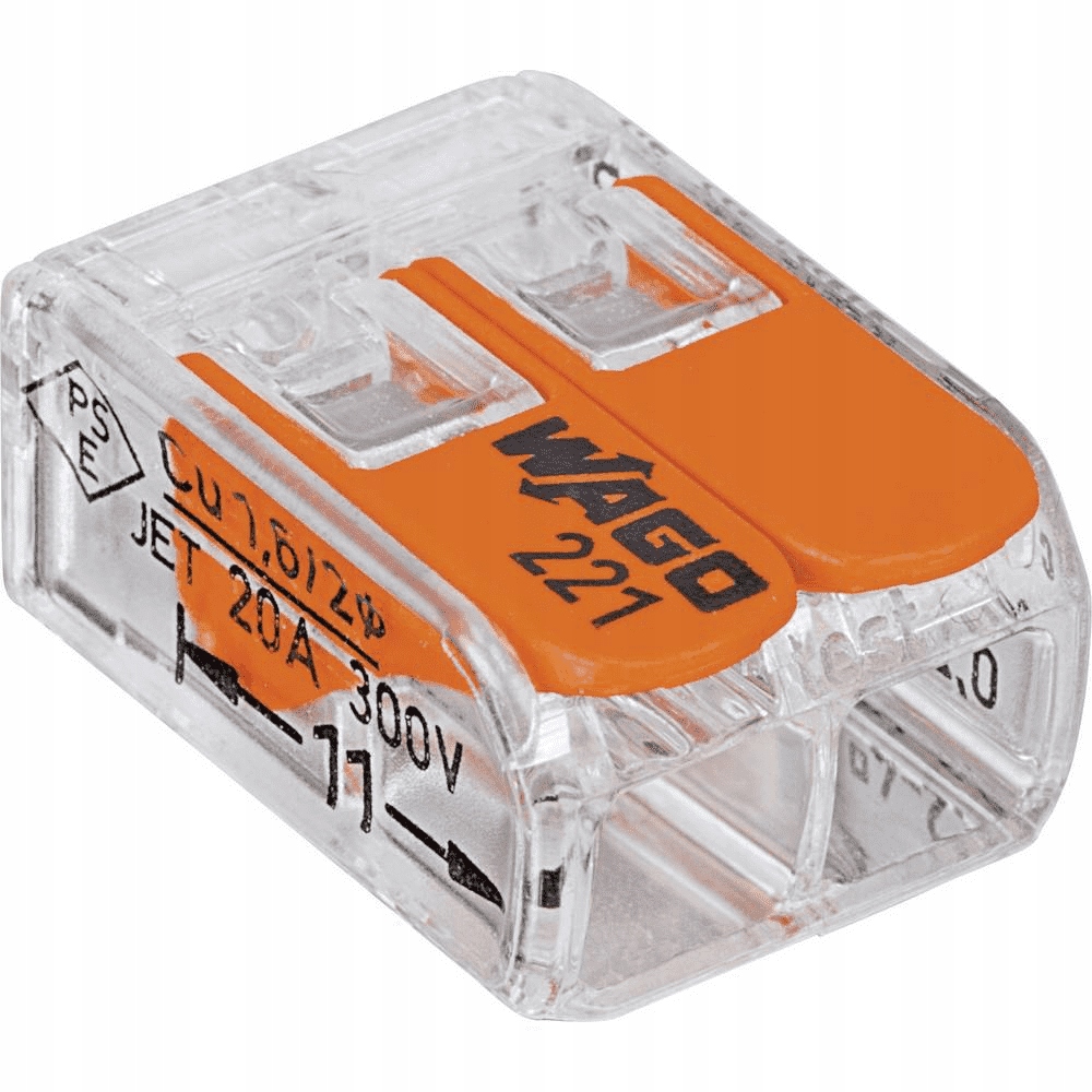 

Złączka Wago 2x0,2-4mm2 compact