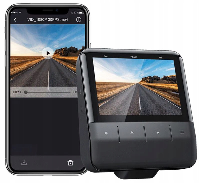 Automobilová Kamera Videorekordér Kamera Gps Rekordér Sony Senzor WiFi