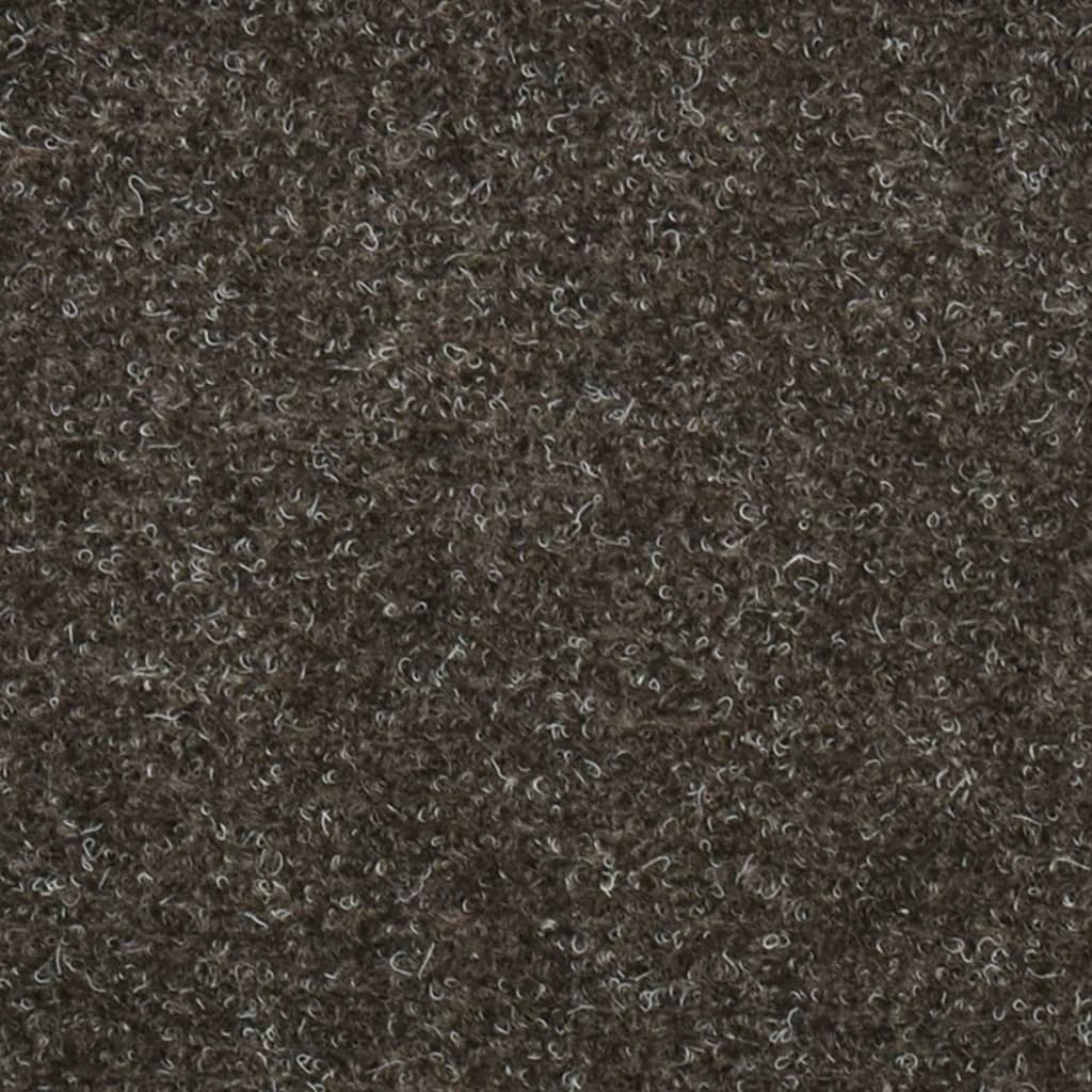 SAMOPRZYLEPNE NAKŁADKI NA SCHODY 15 SZT JASNY BRĄZ Długość 1 cm