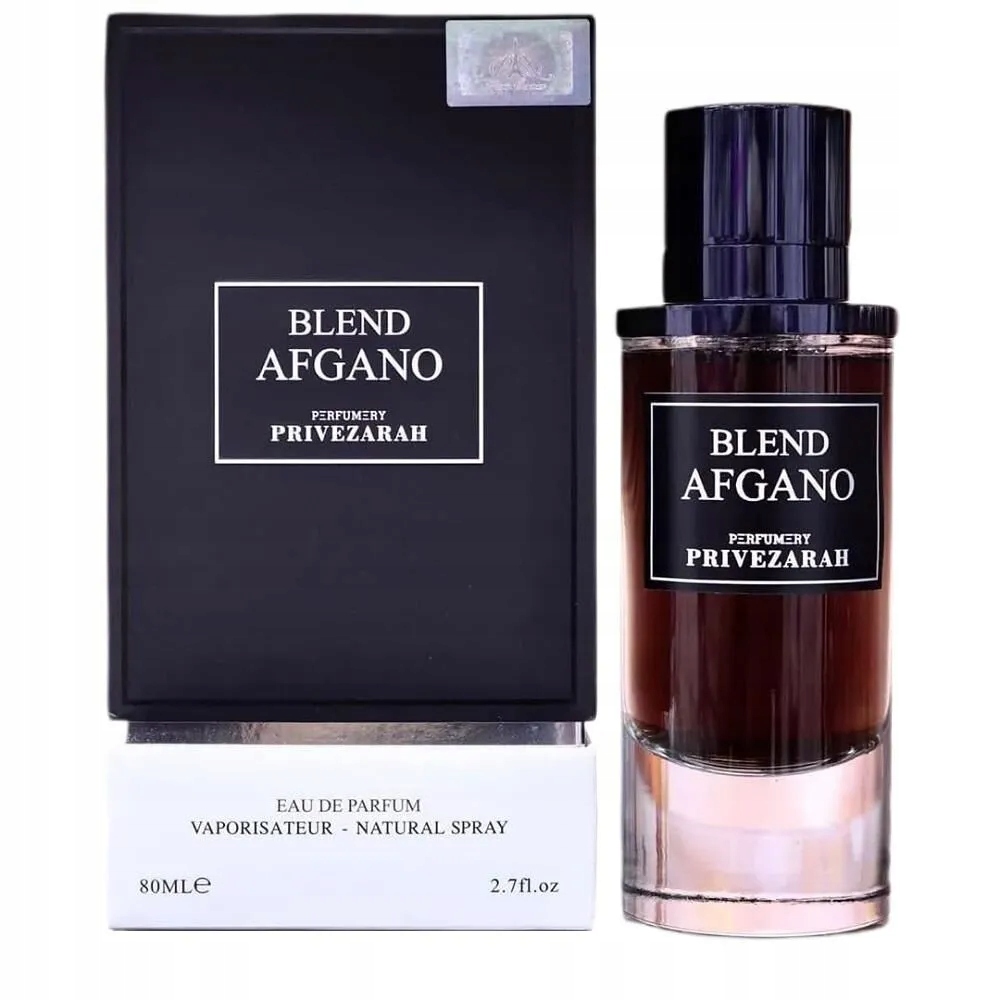 Privezarah Blend Afgano 80ml Edp Woda Perfumowana Dla Mężczyzn Zapach Męski