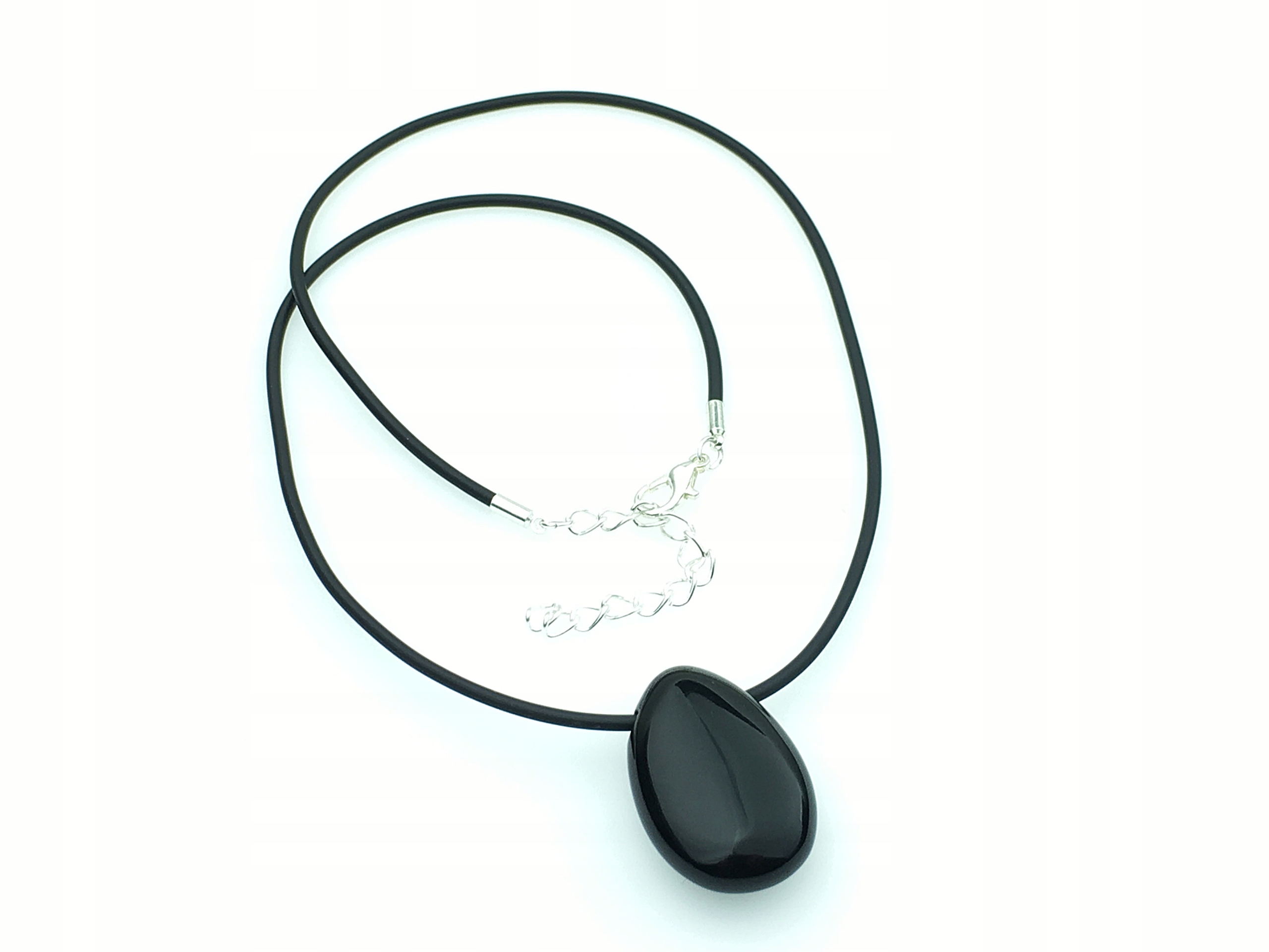 

wisiorek zawieszka amulet kamień onyks czarny