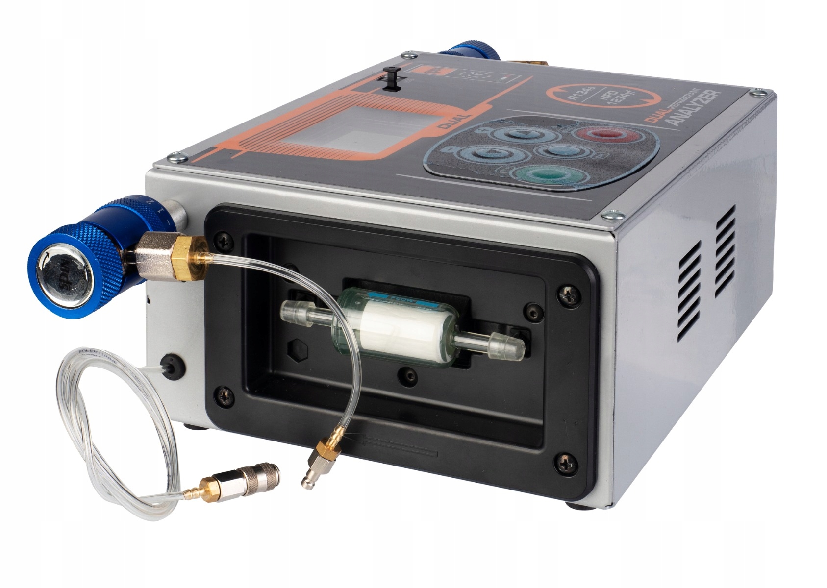 Анализатор фактора R1234yf, R134a с принтером Spin