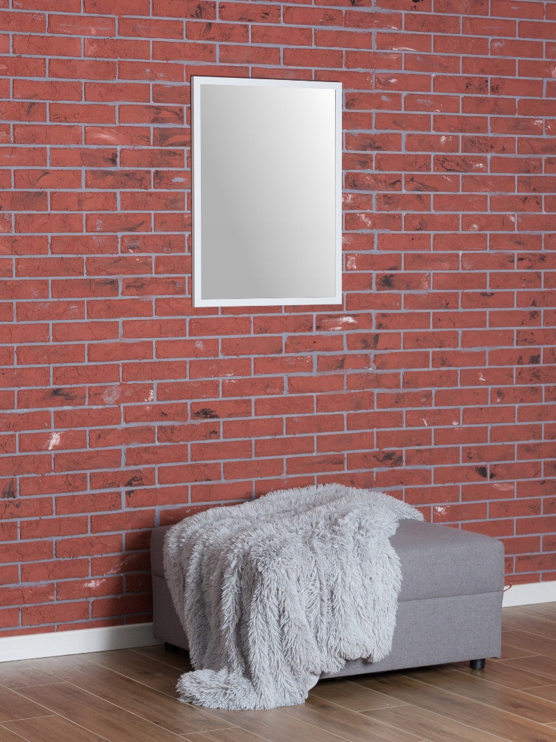 *LUSTRO 90X60 WĄSKA rama PREMIUM 95X65 BIAŁE Kod producenta L95X65WB