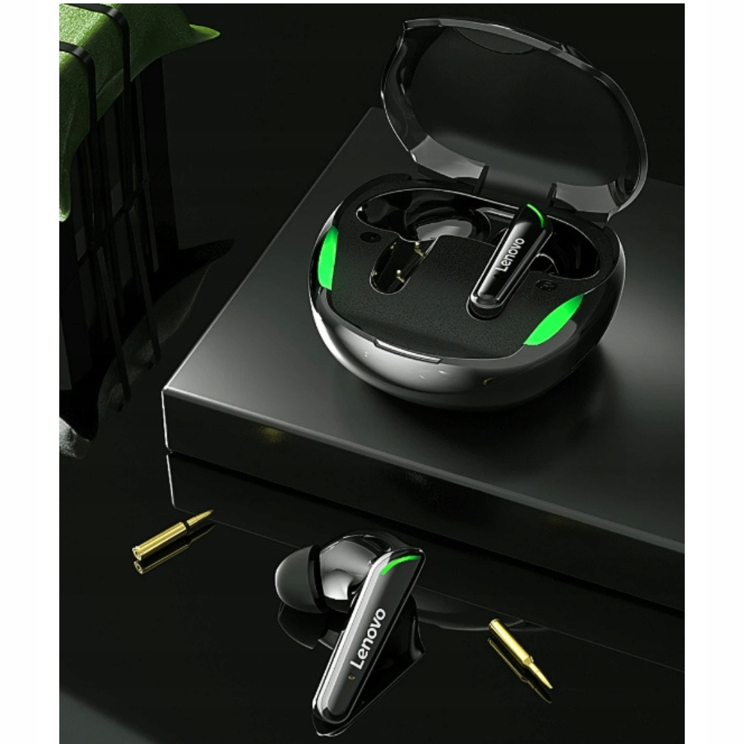 Słuchawki Bezprzewodowe + POWERBANK MIKROFON Kolor czarny