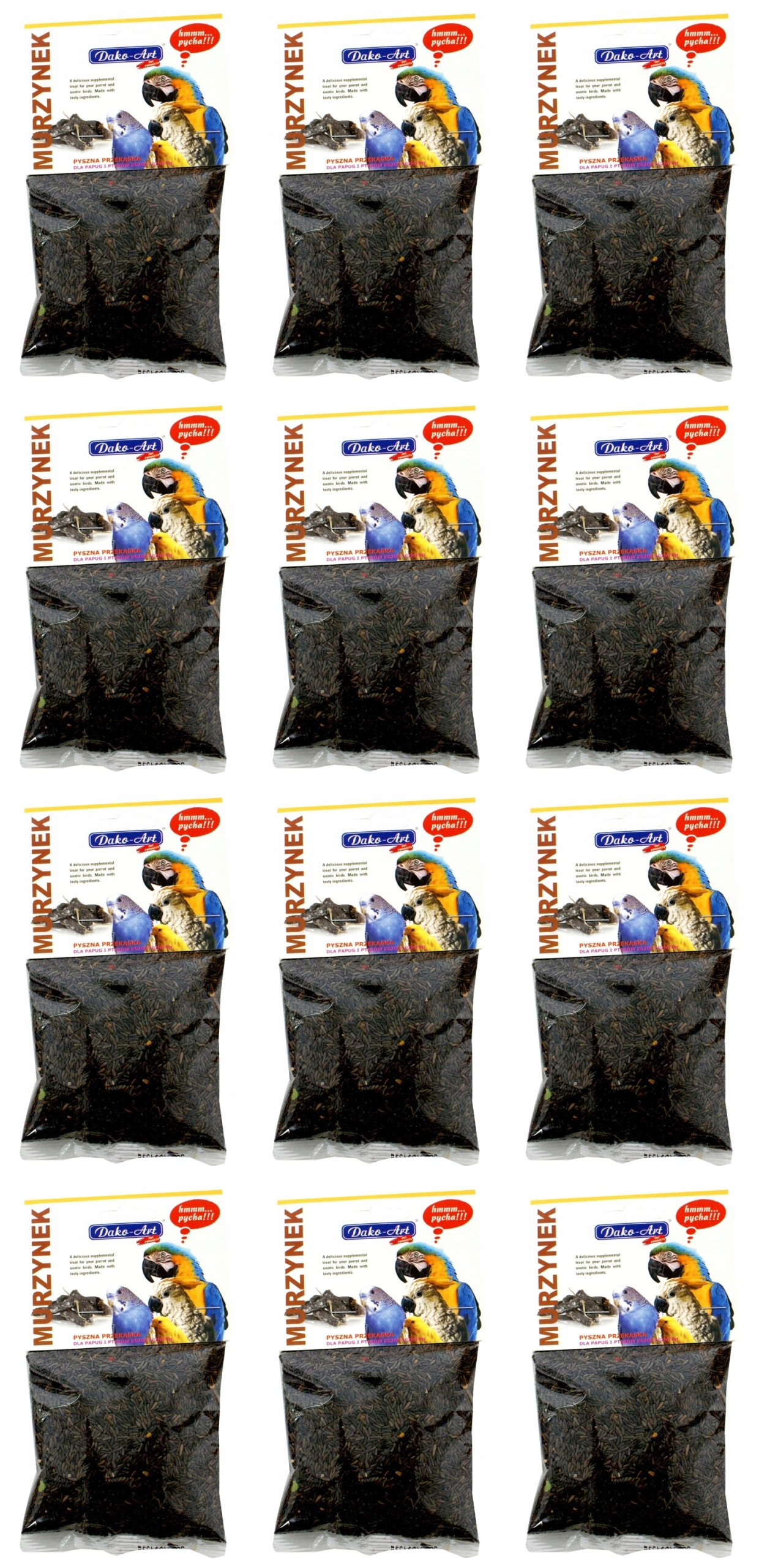 Levně Murzynek pro ptáky Dako-Art 12x75 g
