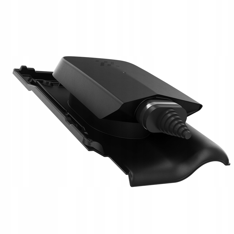 Solární střešní průchod solárních kabelů Creaton Titania Černý