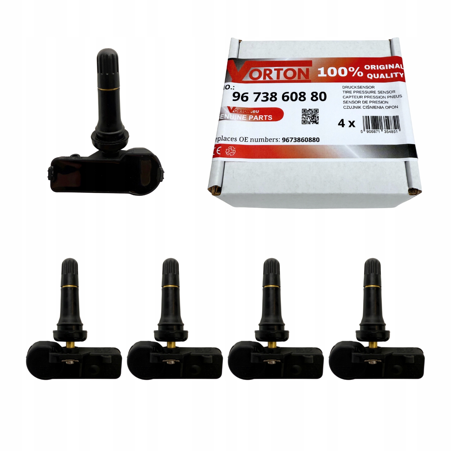 Snímače Tlaku Vzduchu Pneumatík Tpms Citroen Berlingo I C4 I C5 A DS4