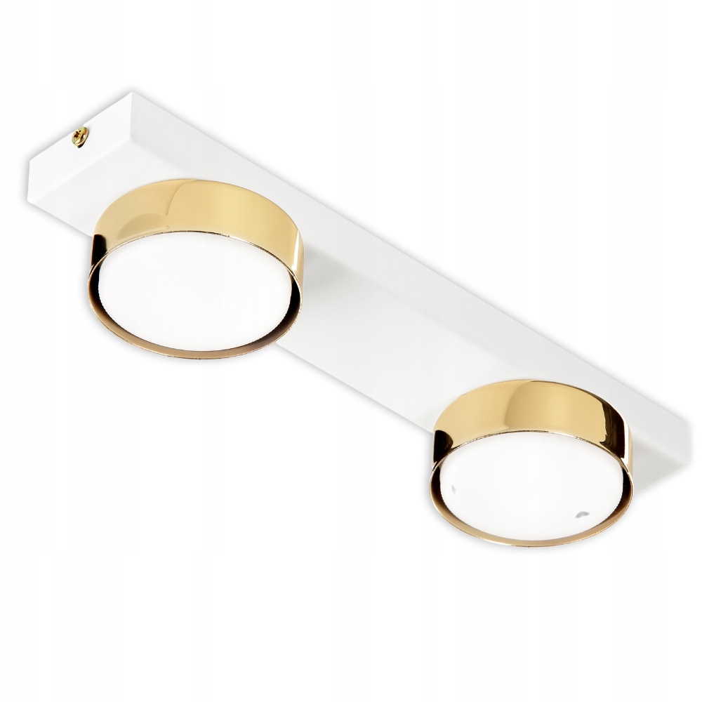 Moderní Stropní Lampa Do Obývacího Pokoje Stropní Svítidlo Led Loft GX53 Bílá Zlatá