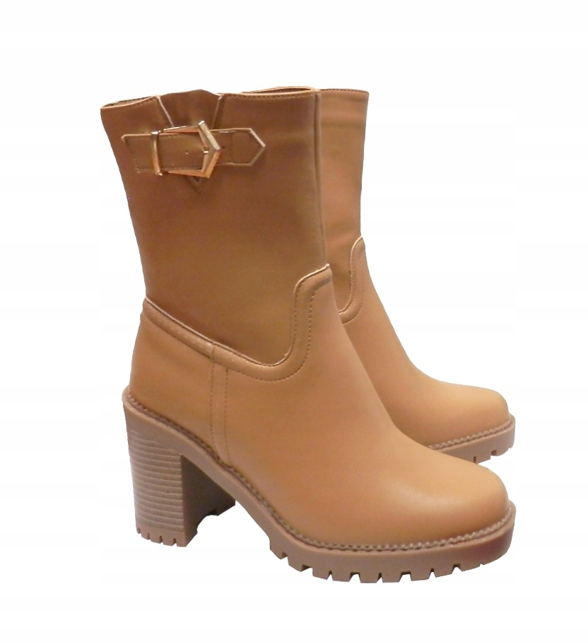 Anna Field Kotníkové Boty Dámské Kozačky Na Podpatku vel. 39