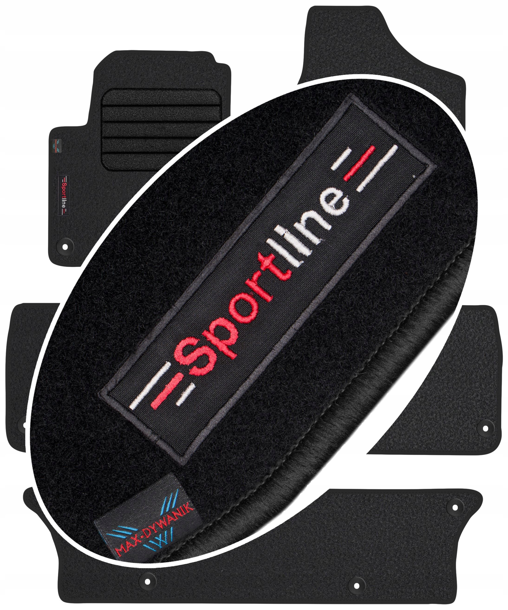 Vw Sharan I 7os 1998-2010 Textilní koberce