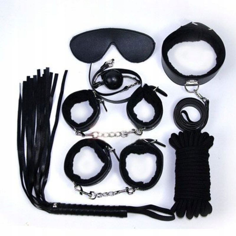 Bondage kit kit (nero) 4901268915517