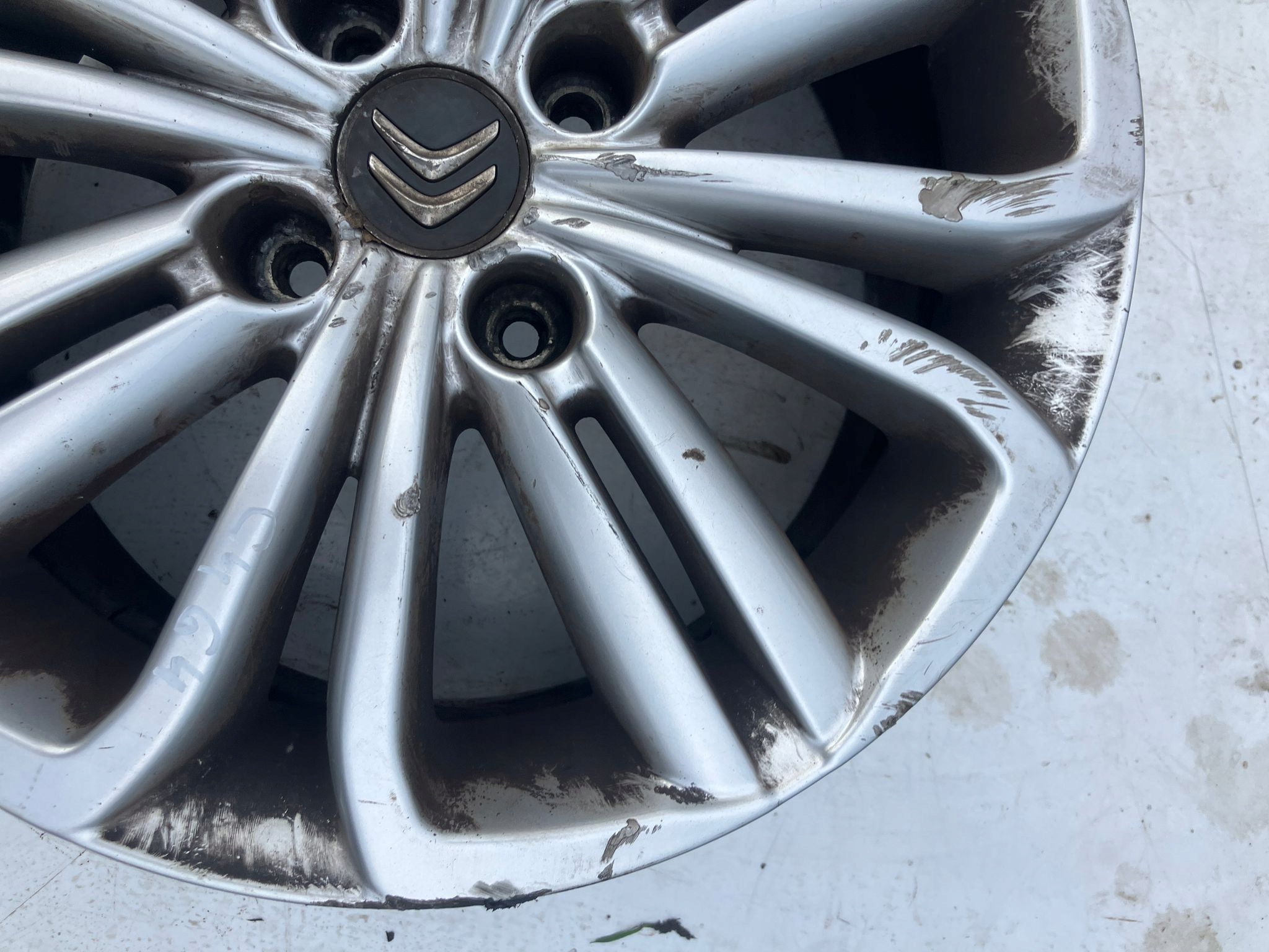 disk 16 CALI CITROEN C4 B7 #64 9670053177 4X108