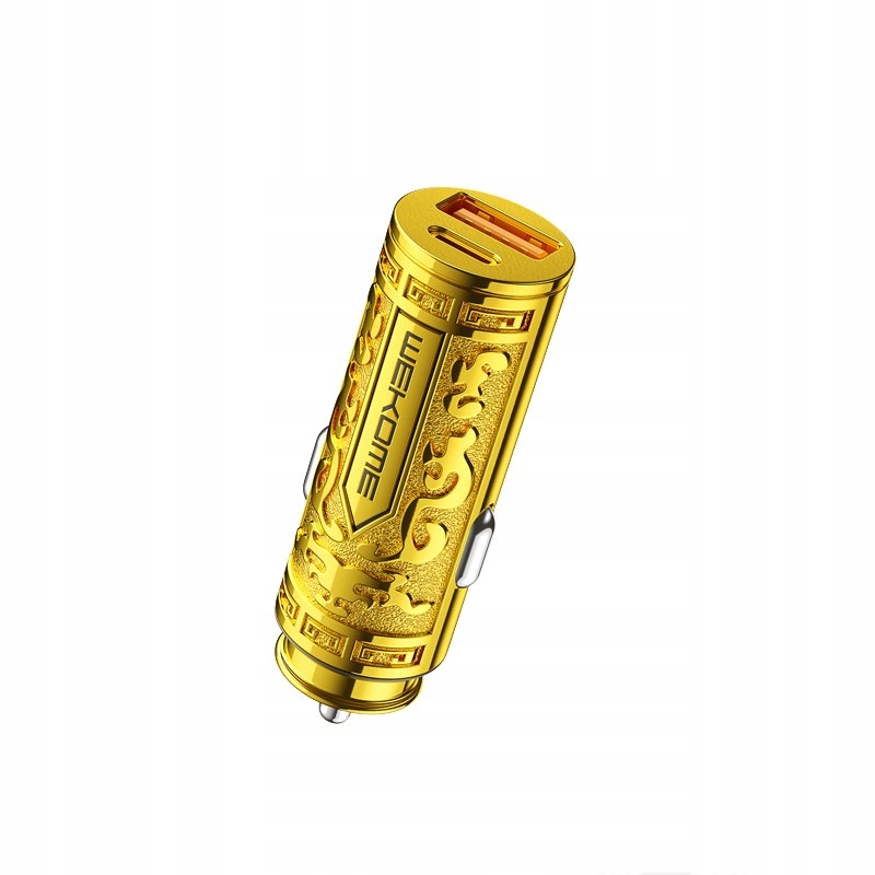 Wekome WP-C37 Sakin Series Ładowarka samochodowa Usb-c & Usb-a Fast C