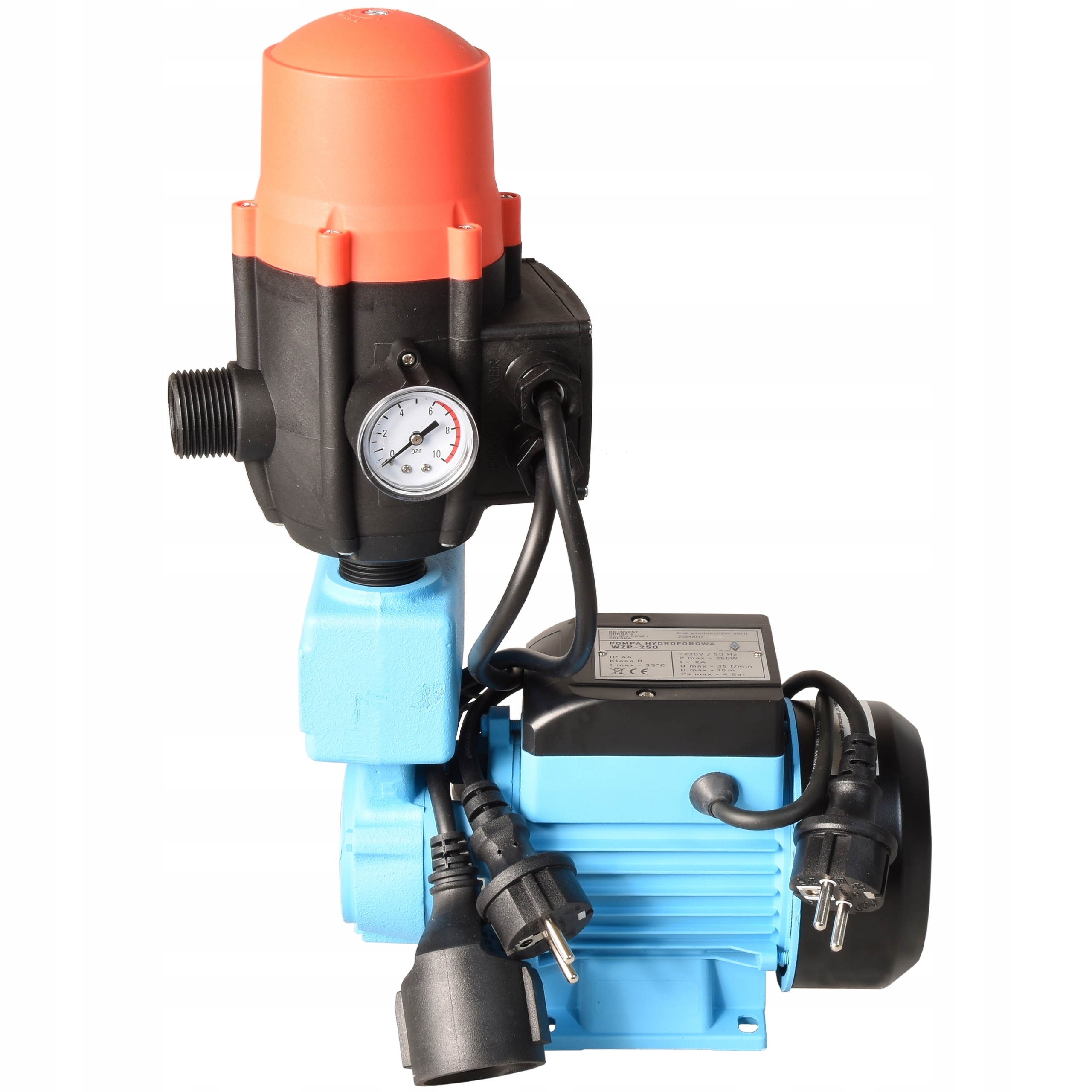 Hydrofor Beznádrže Hydroforová pumpa Wzp Wz Spínač Brio 250 W 2100 l/h