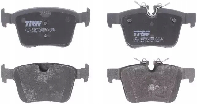 TRW KLOCKI HAMULCOWE TYŁ GDB2110