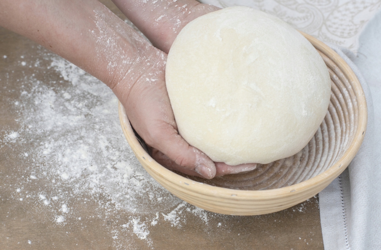 KOSZYK FORMA DO WYRASTANIA CHLEBA RATTAN PIECZYWA SERWOWANIA PIEKARNI 25 cm Średnica 25 cm